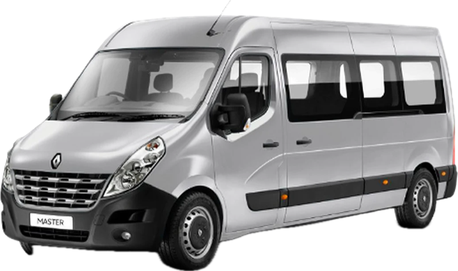 Renault Master minibus for group transfers